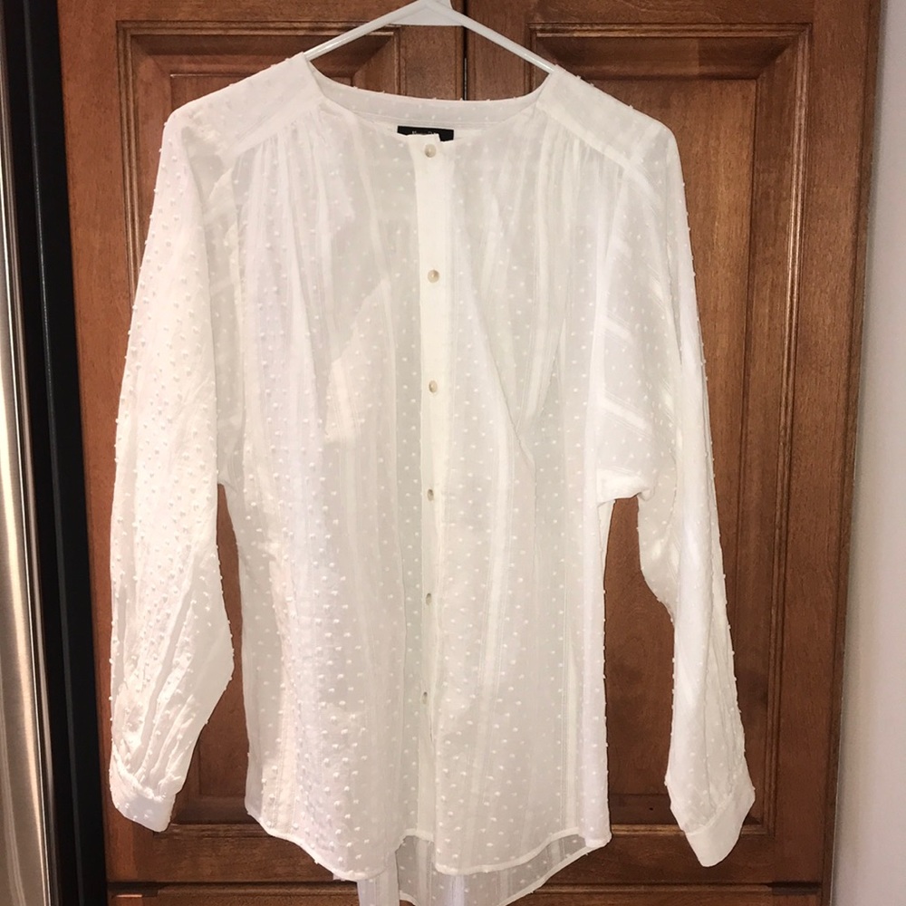 Massimo Dutti Button down blouse